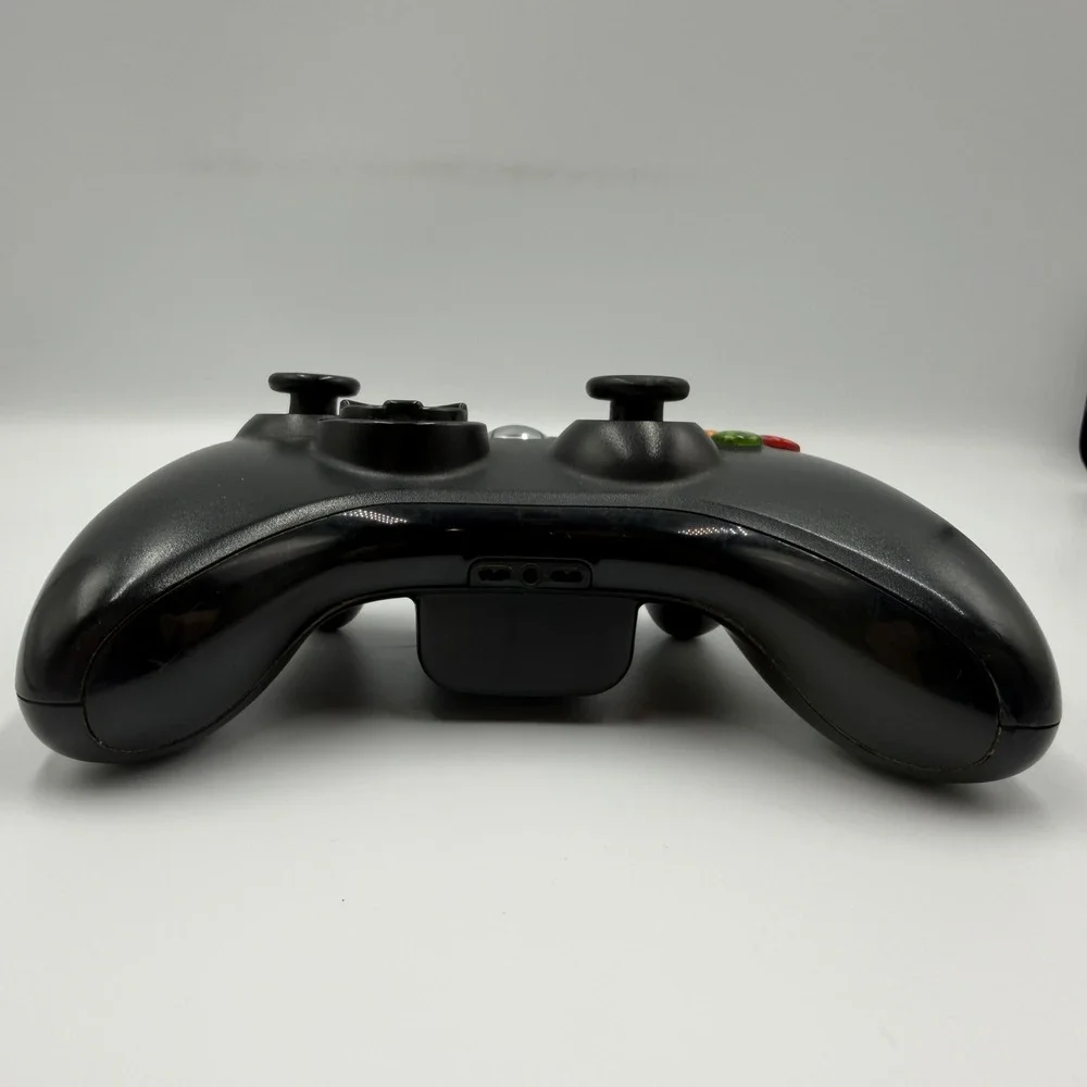 Microsoft Xbox 360 Wireless Controller Black OEM Gamepad Model 1403
